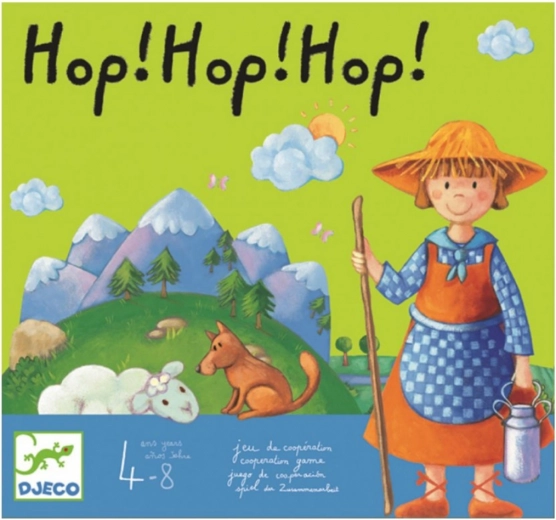 DJECO Hop! Hop! Hop! επιτραπέζιο παιχνίδι