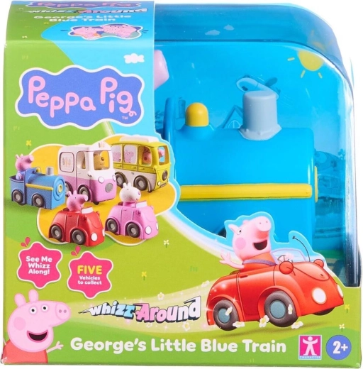 Peppa Pig μπλε μηχανοκίνητο τρενάκι George με μπαταρίες