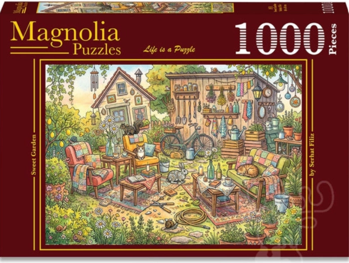 Παζλ Magnolia Γλυκός κήπος 1000 κομμάτια