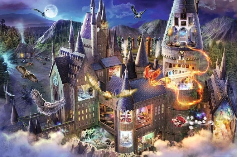 Παζλ Ravensburger Harry Potter: Κάστρο Χόγκουαρτς 3000 κομμάτια