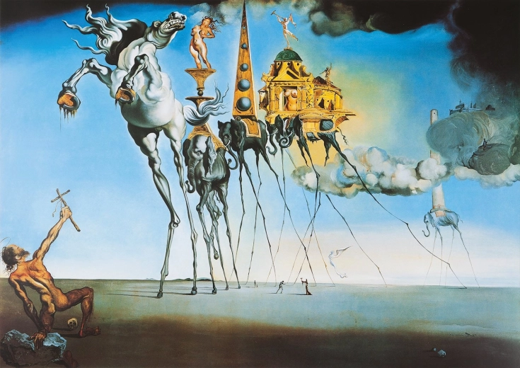 Παζλ SALVADOR DALÍ – Ο πειρασμός του Αγίου Αντωνίου 1000 κομμάτια