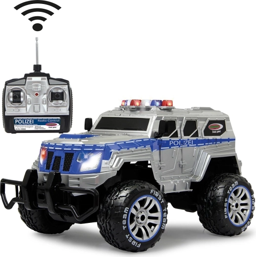 Jamara αστυνομικό θωρακισμένο monster truck τηλεκατευθυνόμενο 1:12 27 MHz με LED, μπαταρία και φορτιστή