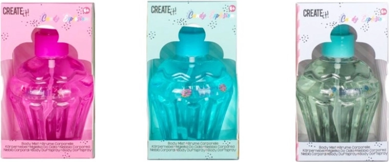 Create It! Candy σπρέι σώματος για παιδιά – 3 γλυκά αρώματα