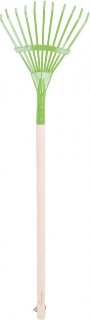 Παιδική τσουγκράνα κήπου Bigjigs Toys – πράσινη