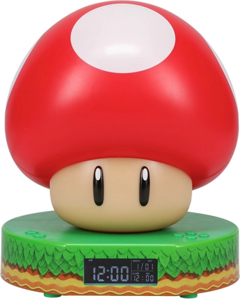 Ξυπνητήρι Super Mario Μανιτάρι με LED οπίσθιο φωτισμό