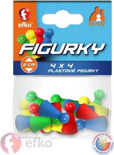 EFKO Family χρωματιστές φιγούρες για επιτραπέζια παιχνίδια (16 τεμ.)