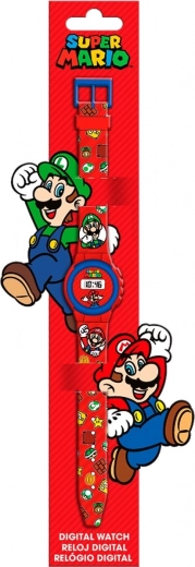 Παιδικό ψηφιακό ρολόι Super Mario με οθόνη LED και ημερολόγιο