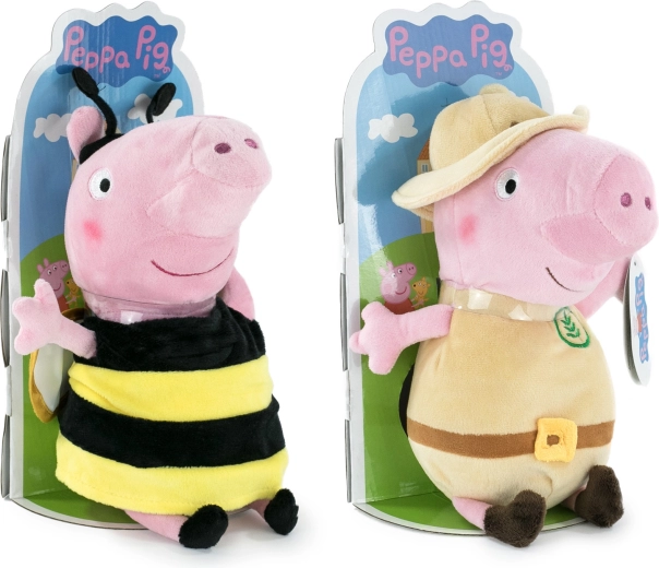 Λούτρινη Peppa Pig Peppa με κοστούμι 28 cm