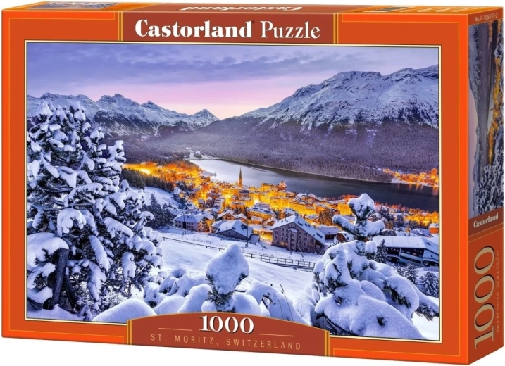 Παζλ Castorland St. Moritz, Ελβετία – 1000 κομμάτια