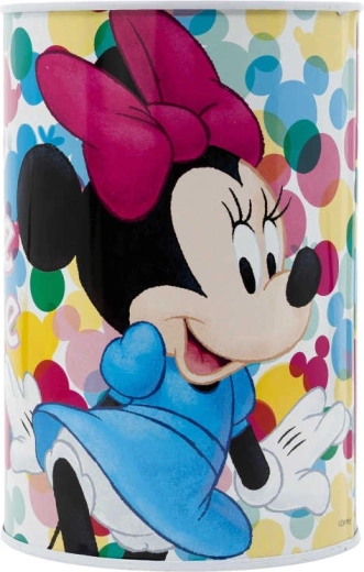Παιδικός κουμπαράς Disney Minnie Mouse κυλινδρικός 10 × 15 cm - 1 τεμάχιο