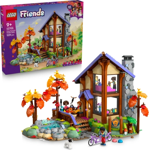 LEGO Friends Φθινοπωρινή δασική καλύβα