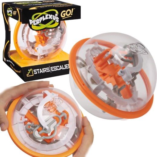 Perplexus GO! Σκαλιά – 3D λαβύρινθος με μπίλια από τη Spin Master
