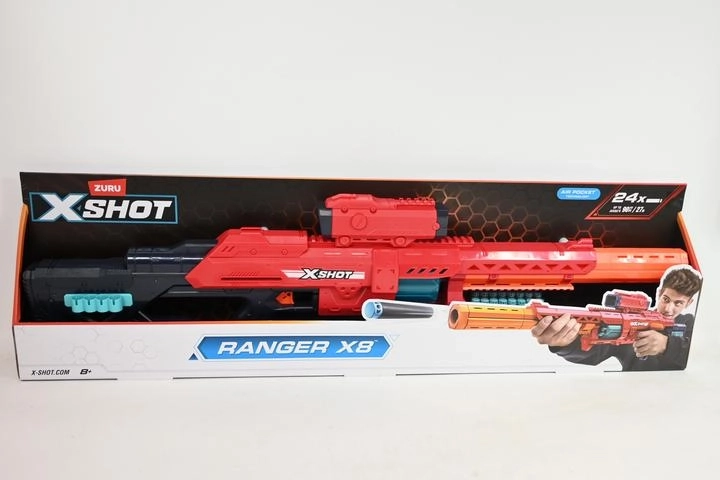 X-Shot excel ranger x8 εκτοξευτής για αφρώδη βελάκια