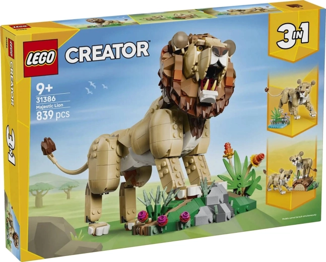 LEGO Creator Άγρια ζώα: Majestátní lev