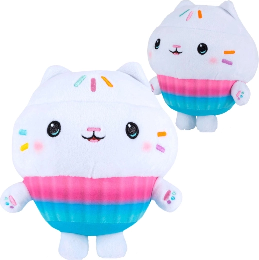 Λούτρινη τούρτα Cakey Cat από το Gabby's Dollhouse, 25 cm
