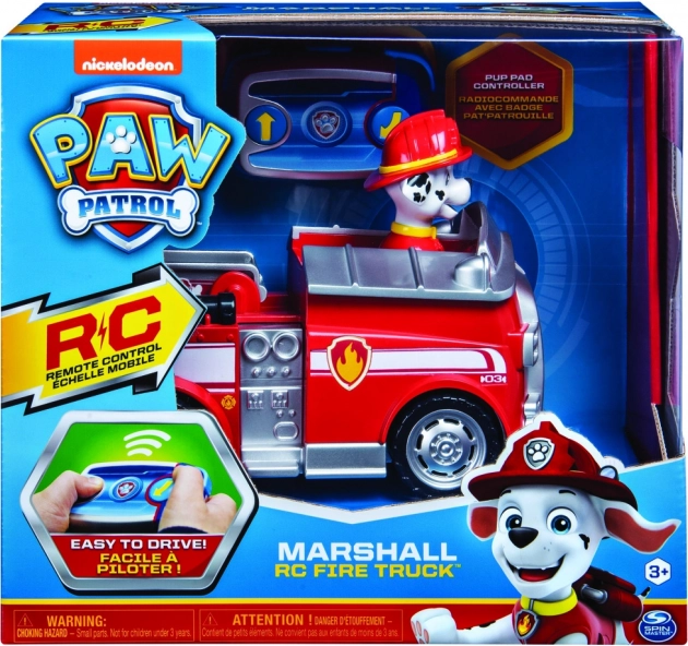 Paw Patrol RC πυροσβεστικό όχημα Marshall με φιγούρα