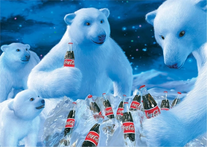 Παζλ Coca Cola Πολικές Αρκούδες 1000 κομμάτια
