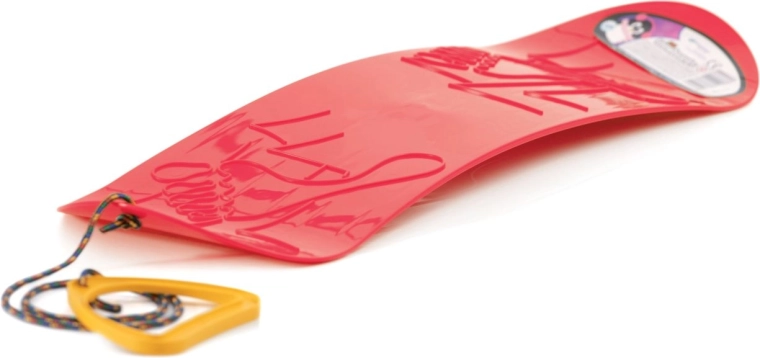 Σανίδα-τσουλήθρα σε σχήμα snowboard, κόκκινη