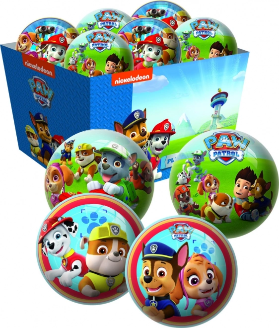Μπάλα με μοτίβο Paw Patrol 15 cm