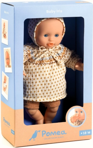 Κούκλα μωρό Djeco Pomea Baby Iris