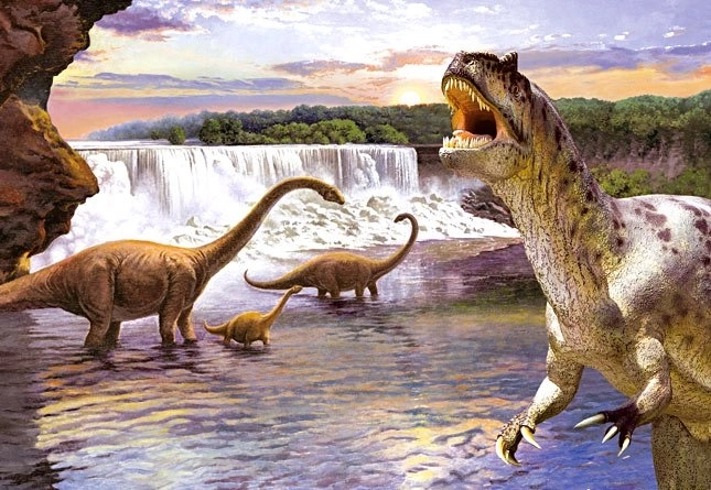 Παζλ 260 κομματιών Diplodocus