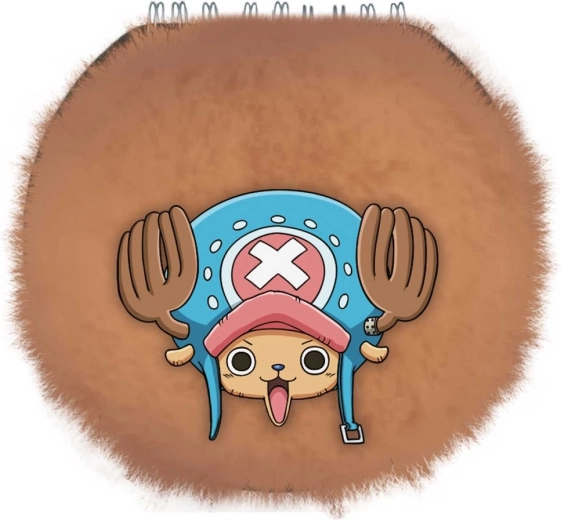 One Piece λούτρινος στρογγυλός Chopper