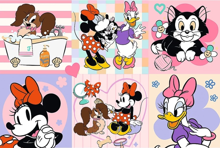 Παζλ DISNEY Minnie: Πολύχρωμη μέρα 160 κομμάτια