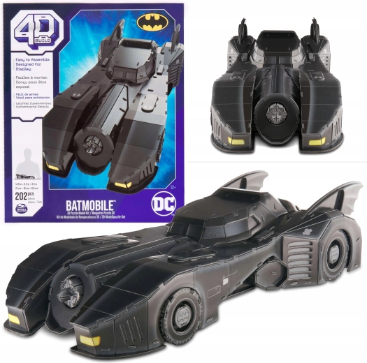 Παζλ 4D Build Batman Batmobile 3D μοντέλο για συναρμολόγηση 37 cm