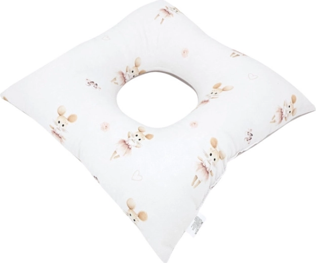 Οικολογικό μαξιλάρι μετά τον τοκετό EKO Gardener Bear 40 × 40 cm – Μπαλαρίνα Ποντικάκι