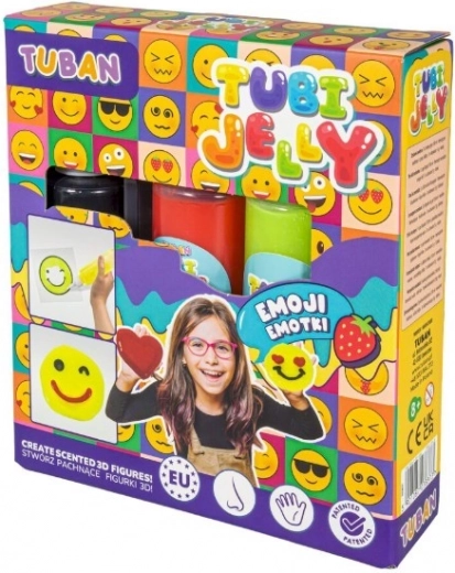 Σετ Tubi Jelly Εμοτικονίδια 3 χρώματα