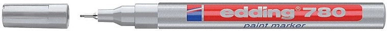 Βερνικομαρκαδόρος ασημί Edding 780, 0,8 mm