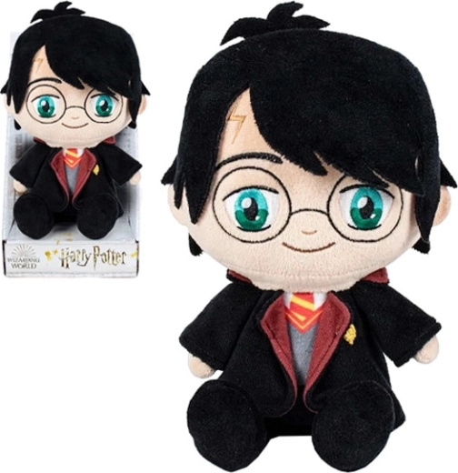 Λούτρινο Harry Potter με σχολική στολή 27 cm