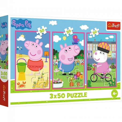 Παζλ 3x50 Peppa Pig - Η δύναμη της φιλίας
