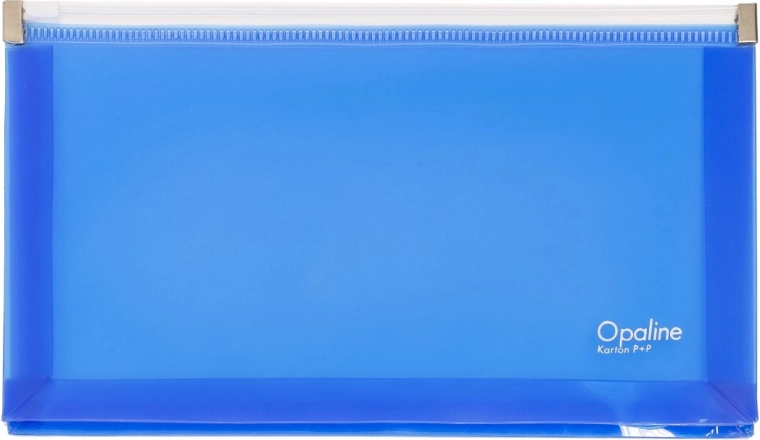 Φάκελος με φερμουάρ DL Opaline μπλε