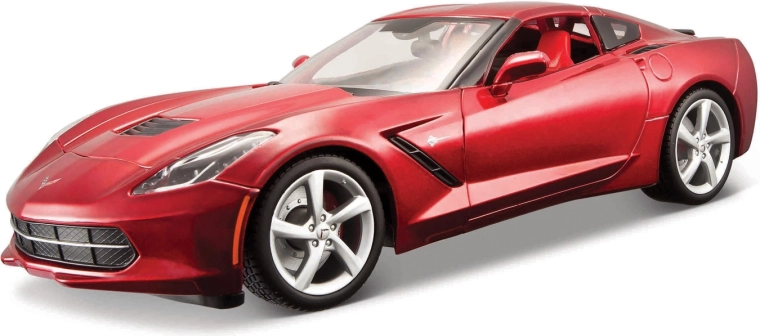 Maisto 2014 Corvette Stingray μεταλλικό μοντέλο κόκκινο 1:18