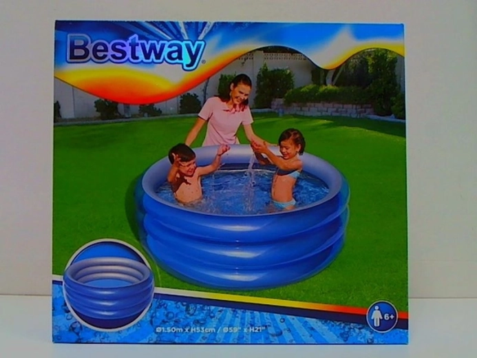 Παιδική φουσκωτή πισίνα Bestway Big Metallic 150 × 53 cm