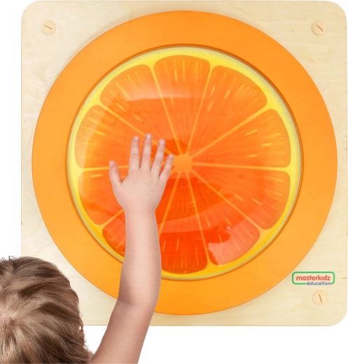 Masterkidz αισθητηριακό επιτοίχιο πάνελ Πορτοκάλι