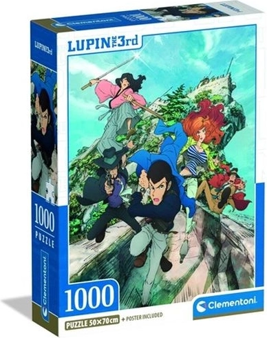 Παζλ Compact Lupin III 1000 κομμάτια