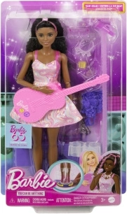 Barbie Καριέρα ποπ σταρ 65η επέτειος με περιστρεφόμενο βάθρο και αξεσουάρ