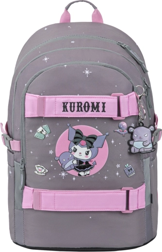 Σχολικό σακίδιο Baagl Skate Kuromi γκρι