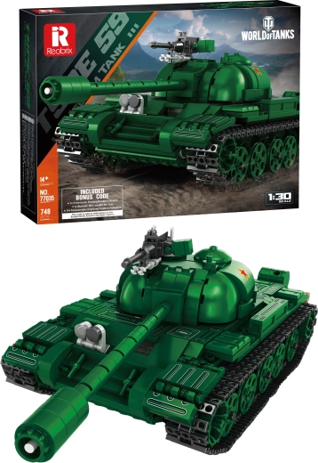 Κατασκευαστικό σετ άρματος Type 59 World of Tanks 748 κομμάτια