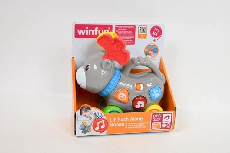 SmilyPlay ιππεύσιμος άλκης με φώτα και μελωδίες