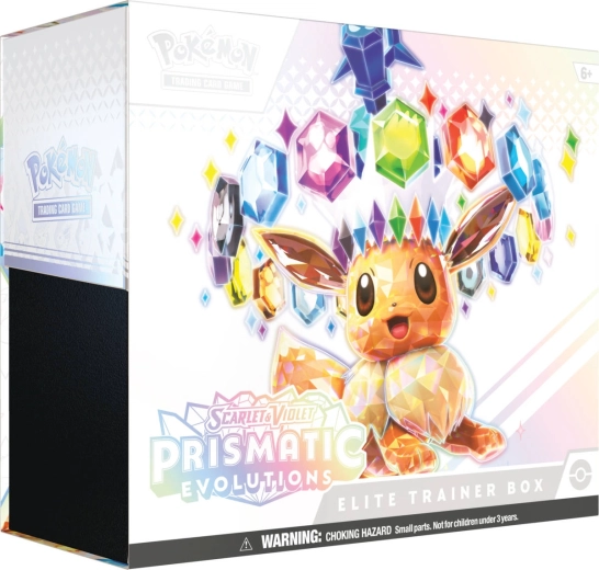 Pokémon TCG Prismatic Evolutions Elite Trainer Box με 9 booster