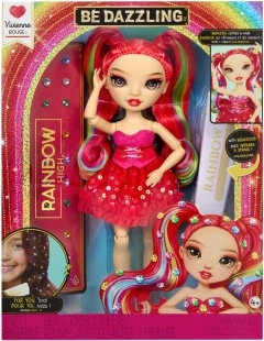Rainbow High Be Dazzling μοδάτη κούκλα Vivienne Rouge – κόκκινη