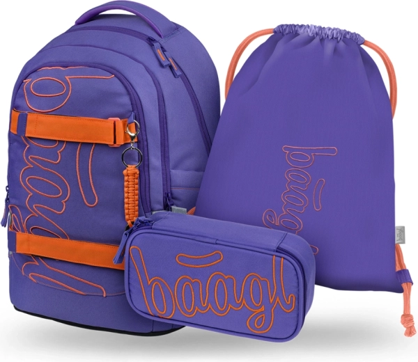 BAAGL ΣΕΤ 3 Skate Max Orange