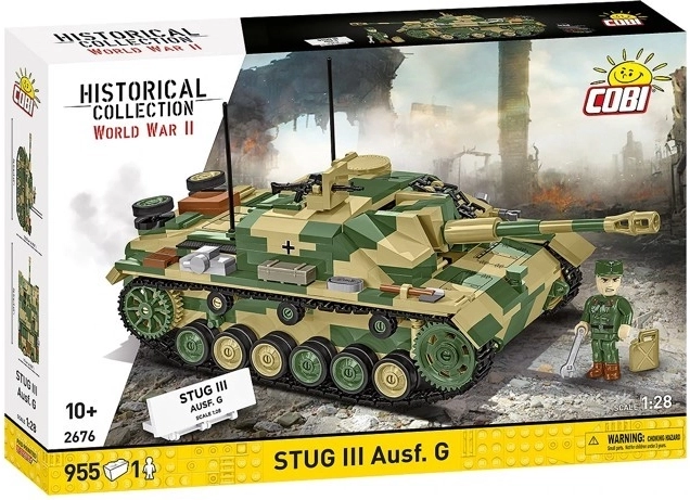 Κατασκευαστικό σετ Cobi StuG III Ausf. G – 955 τεμάχια