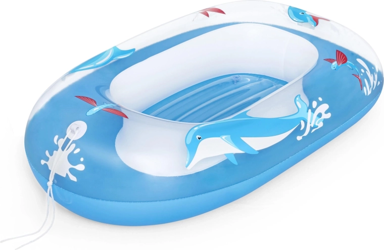 Φουσκωτή παιδική βάρκα Bestway Floating Friends με σχοινί
