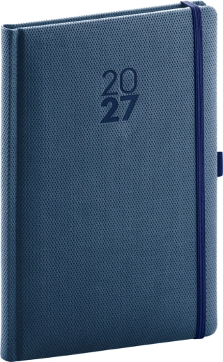 Εβδομαδιαίο ημερολόγιο Notique Diamante 2027 μπλε 15 × 21 cm