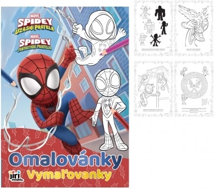 Βιβλίο ζωγραφικής Spidey και οι καταπληκτικοί του φίλοι A4