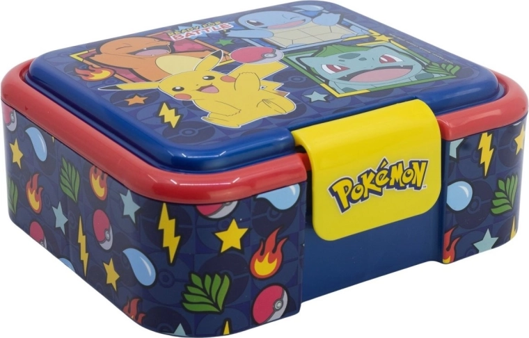 Κουτί φαγητού Stor Pokémon μπλε ομάδα - 1 τεμάχιο